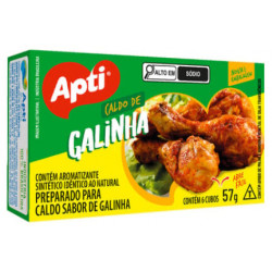 CAJA DE CALDITO DE POLLO 6U